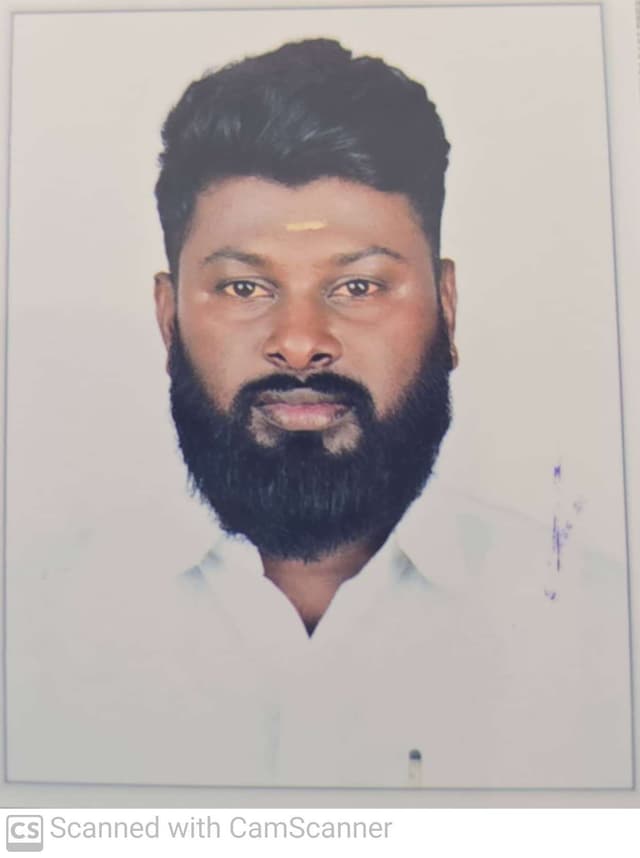 Rajasekar. R — photo