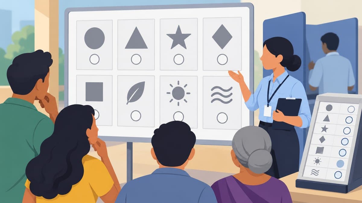 Illustration for the guide "Election symbols and party recognition"