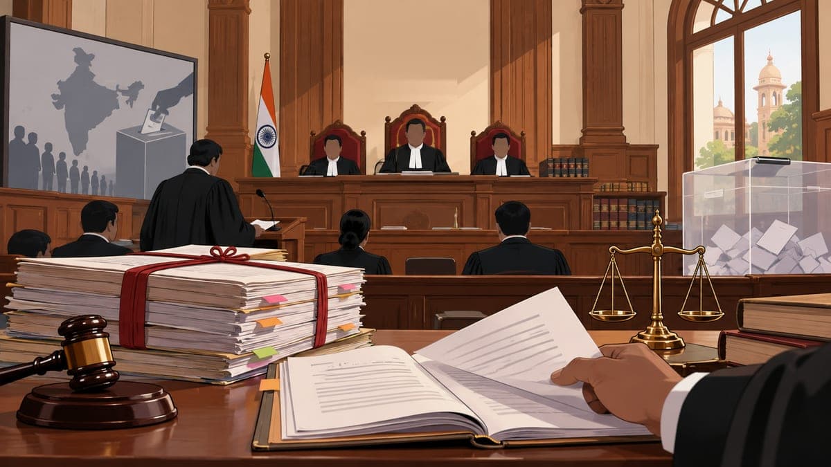 Illustration for the guide "Election petitions: challenging a result"